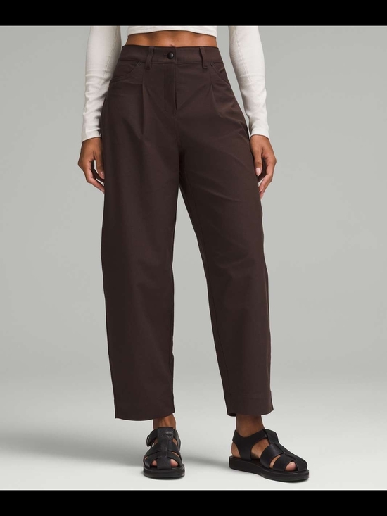 lululemon athletica Pants - Lululemon City Sleek Barrel-Leg Pant Light Utilitech, Espresso, Size 29
